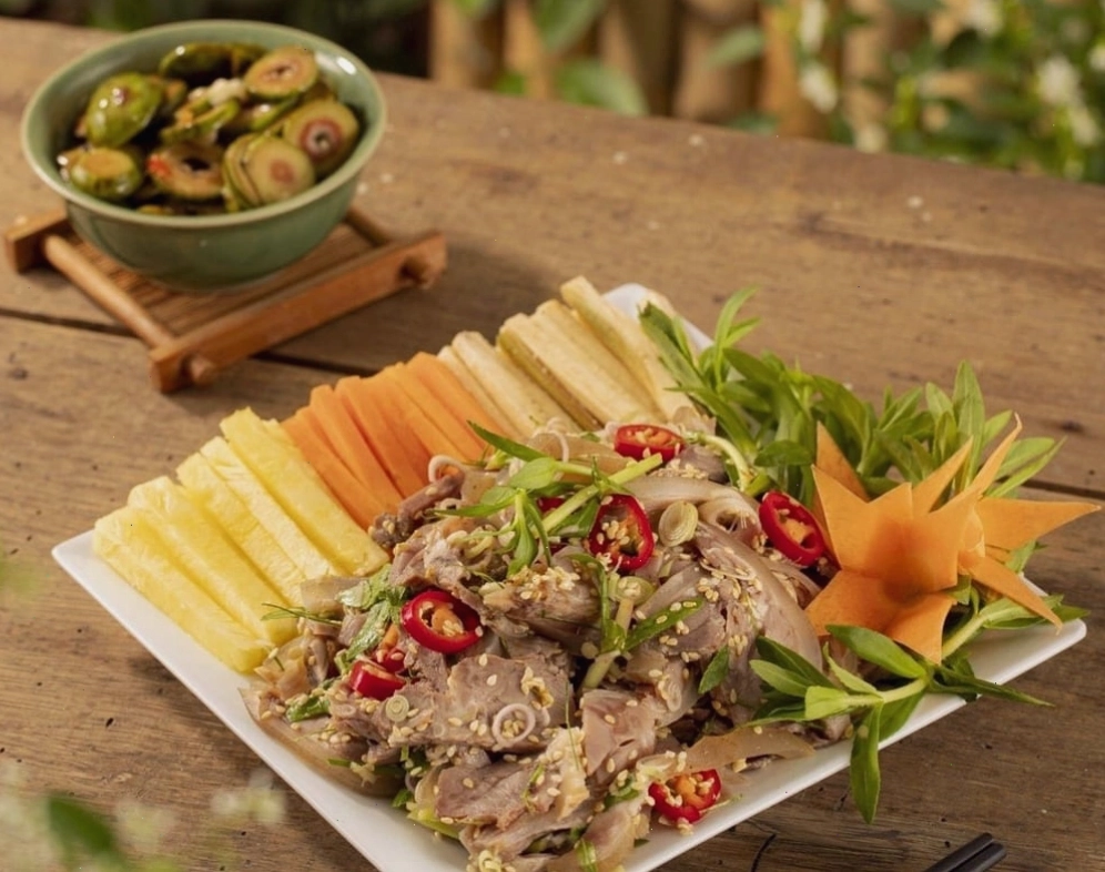 Thịt dê núi - Đặc sản Ninh Bình