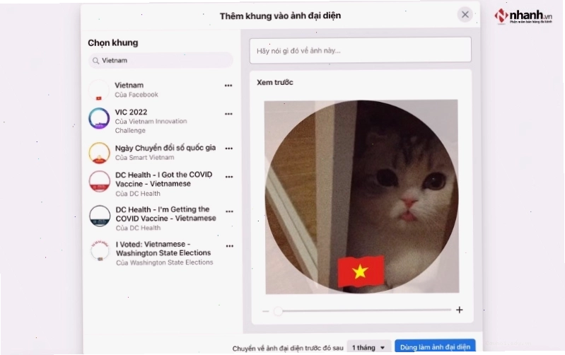 Thư viện khung ảnh đại diện Facebook