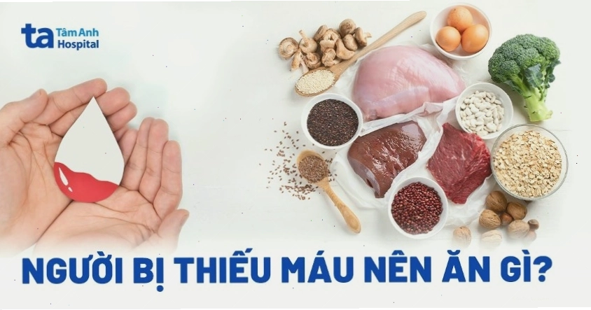 Thực đơn gợi ý cho người thiếu máu