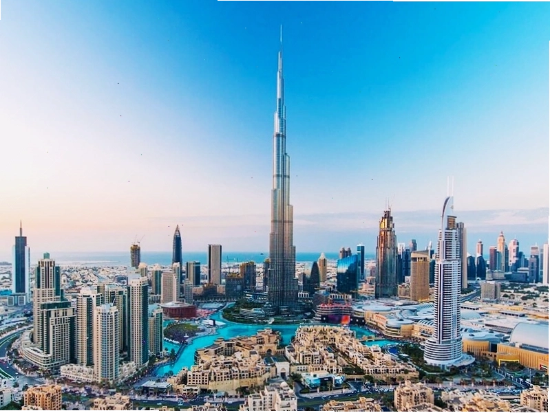 Tòa nhà Burj Khalifa biểu tượng của Dubai