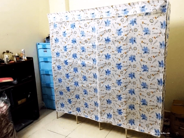Tủ vải 4 buồng 8 ngăn đã hoàn thiện và sẵn sàng sử dụng