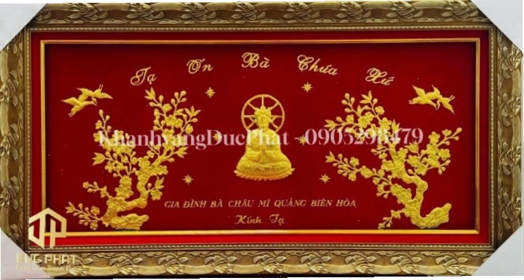 Vật phẩm dâng Bà Chúa Xứ Châu Đốc cao cấp