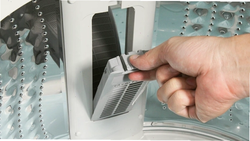 Vệ sinh lưới lọc máy giặt