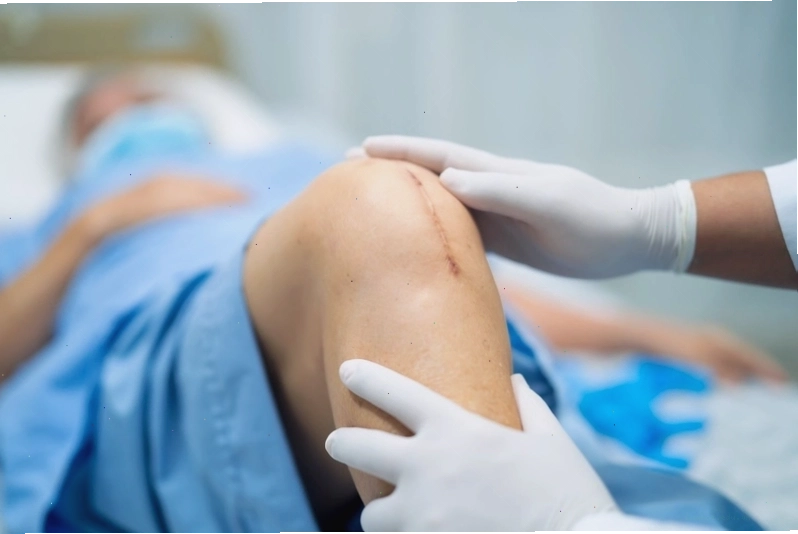 Vết thương nhiễm trùng do sót chỉ khâu, biểu hiện sưng đỏ và chảy mủ