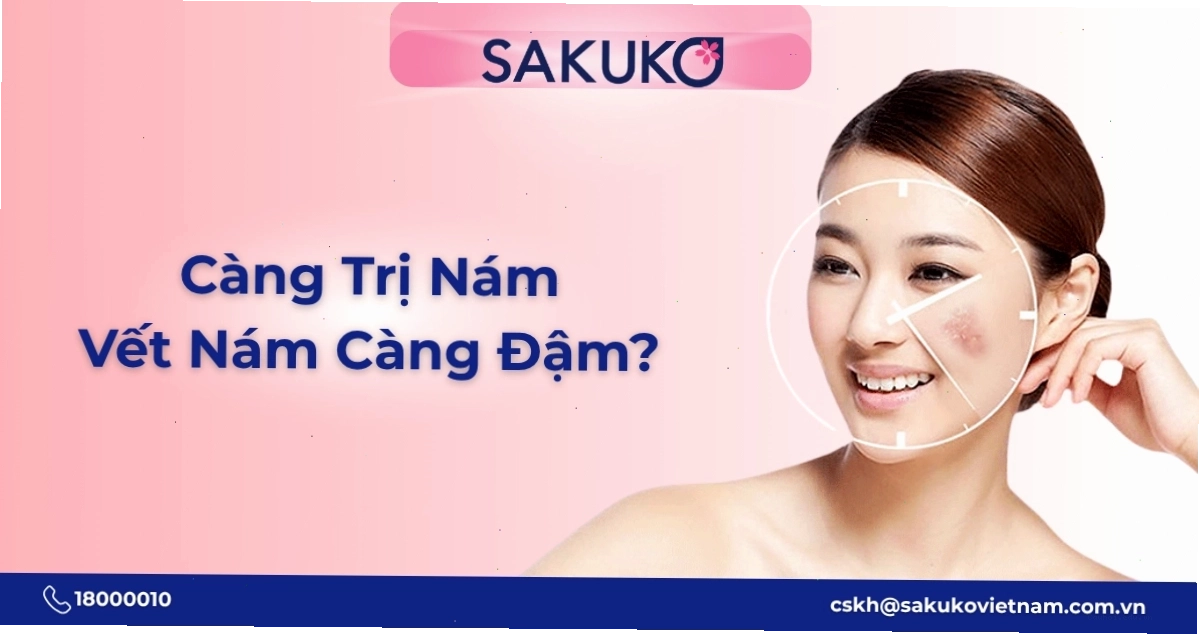 Vì sao dùng kem trị nám các vết nám lại đậm hơn? Cách khắc phục hiệu quả