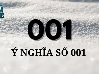 Ý nghĩa số 001 trong tình yêu, biển số xe và sim điện thoại