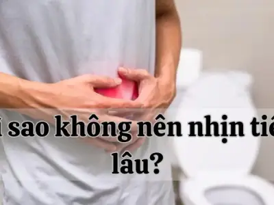 Vì sao không nên nhịn tiểu lâu? Những nguy hại và lời khuyên sức khỏe