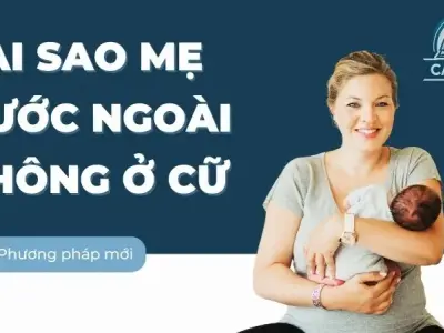 Phục hồi sau sinh không cần ở cữ - Phương pháp mới của mẹ nước ngoài
