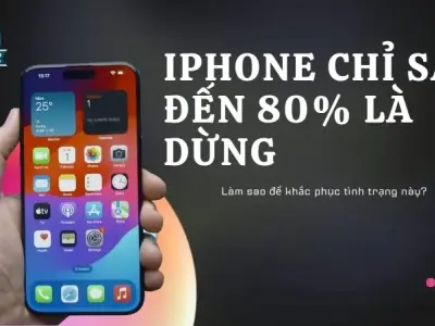 Iphone chỉ sạc đến 80% là dừng - Làm sao để khắc phục tình trạng này?
