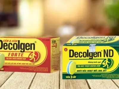Sự khác biệt giữa decolgen đỏ và xanh trong điều trị cảm lạnh