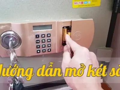Hướng dẫn mở két sắt nhanh gọn và dễ dàng 