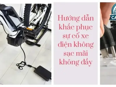 Hướng dẫn khắc phục sự cố xe điện sạc mãi không đầy
