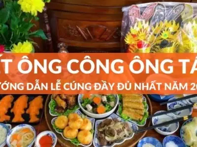 Hướng dẫn cúng ông Táo chi tiết nhất mang lại nhiều may mắn và tài lộc