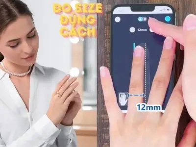 Cách đo size nhẫn nhanh và đơn giản