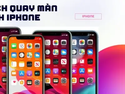 Hướng dẫn chi tiết cách quay màn hình iphone 