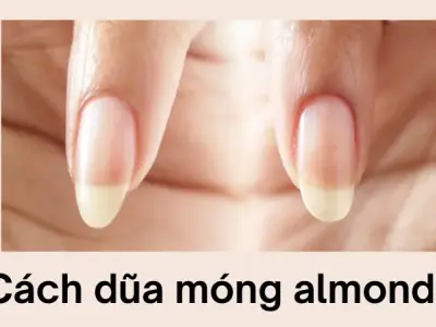 Cách dũa móng Almond đơn giản tại nhà cho người mới bắt đầu