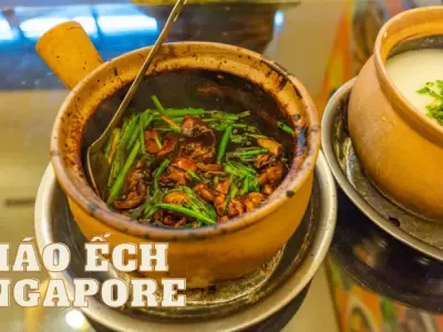 Bí quyết 3 bước đã có ngay cách nấu cháo ếch Singapore tại nhà