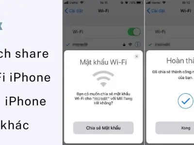 Cách share WiFi iPhone chỉ trong vài giây dễ dàng
