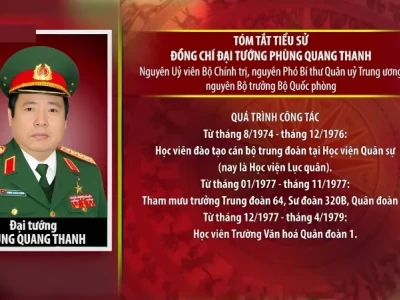 Tiểu sử Phùng Quang Thanh - Huyền thoại quân sự Việt Nam
