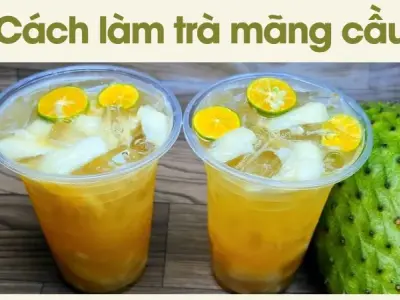 Trà mãng cầu cách làm đơn giản để giải nhiệt cho mùa hè