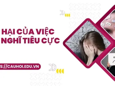 Tác hại suy nghĩ tiêu cực đối với sức khỏe tâm lý và thể chất