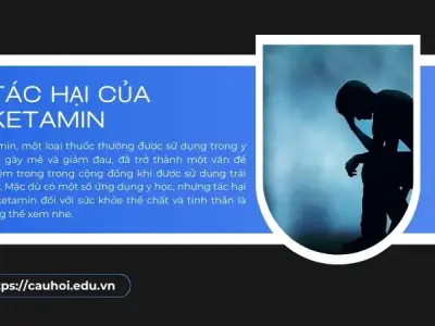 Tác hại của Ketamin - Nguy cơ nghiện và các biến chứng