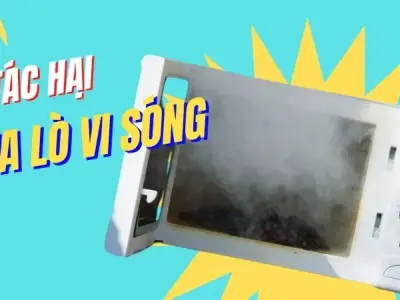 Các tác hại kinh hoàng của lò vi sóng mà bạn cần lưu ý