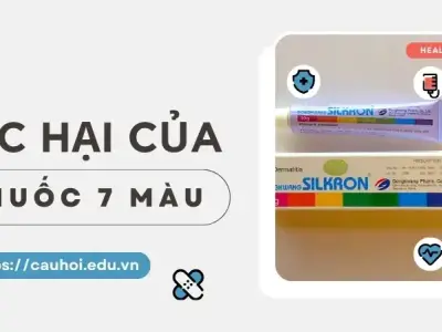 Tác hại của thuốc 7 màu - Tác hại không thể xem nhẹ