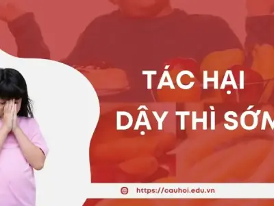 Tác hại dậy thì sớm - Ảnh hưởng đến tâm lý và sự phát triển