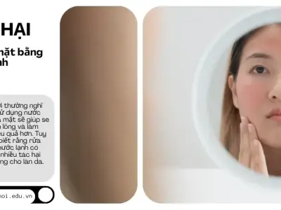 Tác hại rửa mặt bằng nước lạnh mà bạn không nên bỏ qua