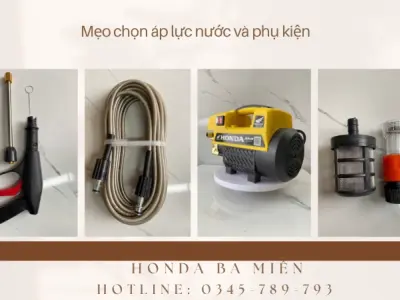 Hướng dẫn sử dụng máy rửa xe tiết kiệm nước hiệu quả