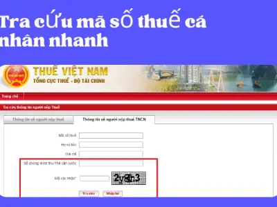 Hướng dẫn tra cứu mã số thuế cá nhân nhanh và chính xác nhất
