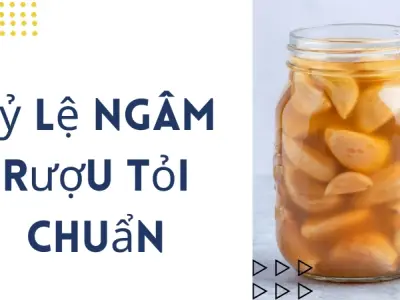 Rượu tỏi- Bí quyết tôi tự ngâm tại nhà trị bách bệnh hiệu quả
