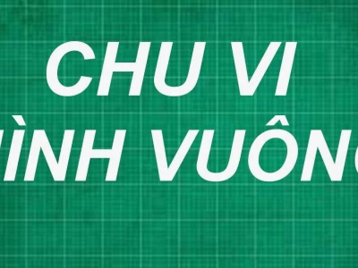 Cách Tính Chu Vi Hình Vuông Đơn Giản Cho Mọi Lứa Tuổi