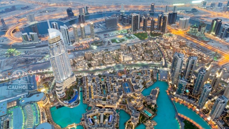 Vị trí địa lý của Dubai