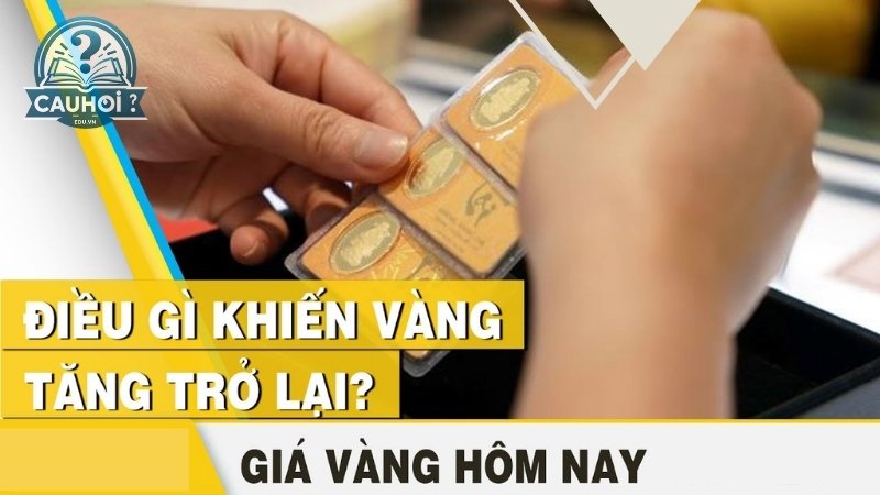 Tại sao giá vàng thế giới lại tăng?