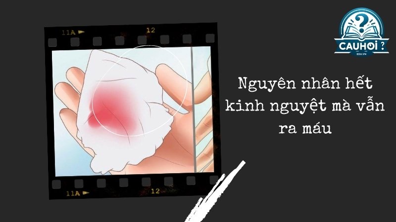 Nguyên nhân hết kinh nguyệt mà vẫn ra máu