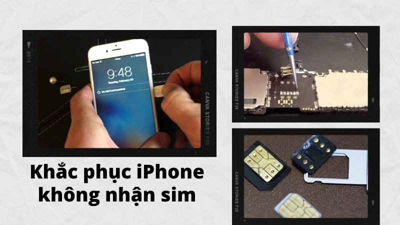 Các bước để khắc phục iphone không nhận sim