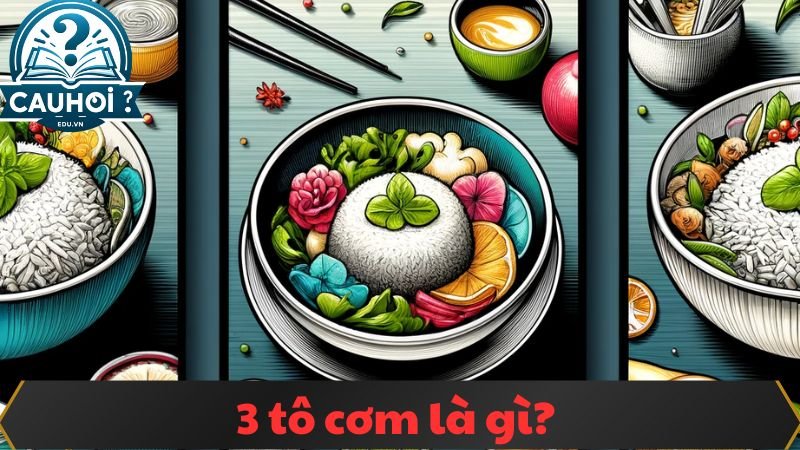 3 tô cơm là gì?