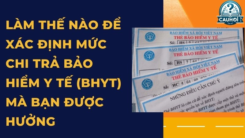 Làm thế nào để xác định mức chi trả bảo hiểm y tế (BHYT) mà bạn được hưởng