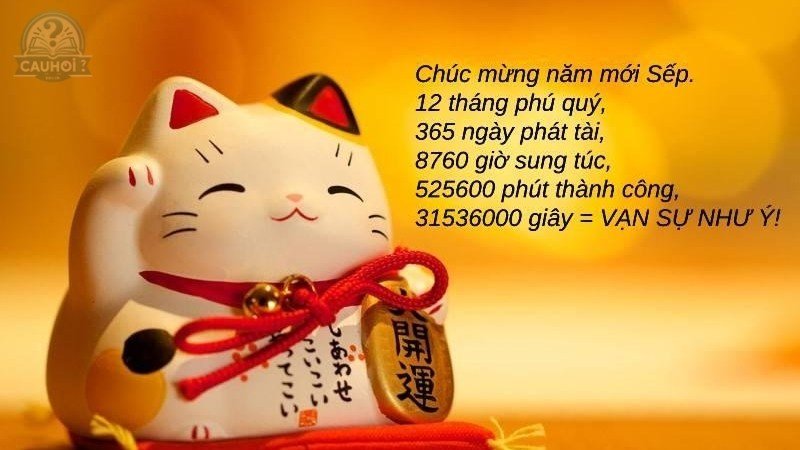 Lời chúc mừng năm mới 4