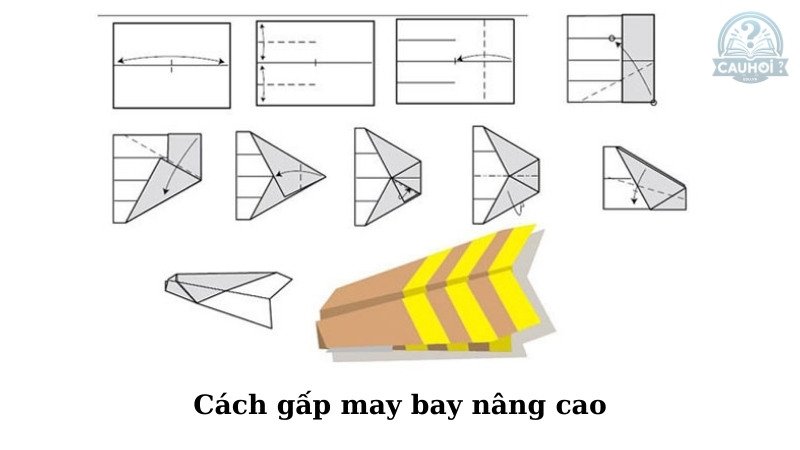 Hướng dẫn gấp máy bay nâng cao