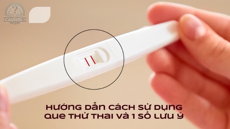 Các lưu ý và mẹo khi sử dụng que thử thai