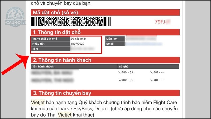 Hướng dẫn check in online Vietjet