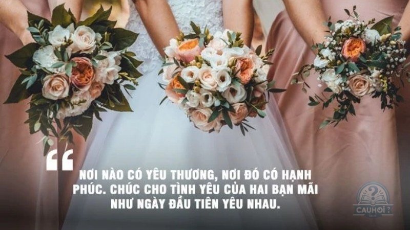 lời chúc mừng đám cưới  1