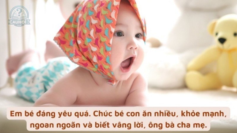 lời chúc mừng gia đình có thành viên mới 3