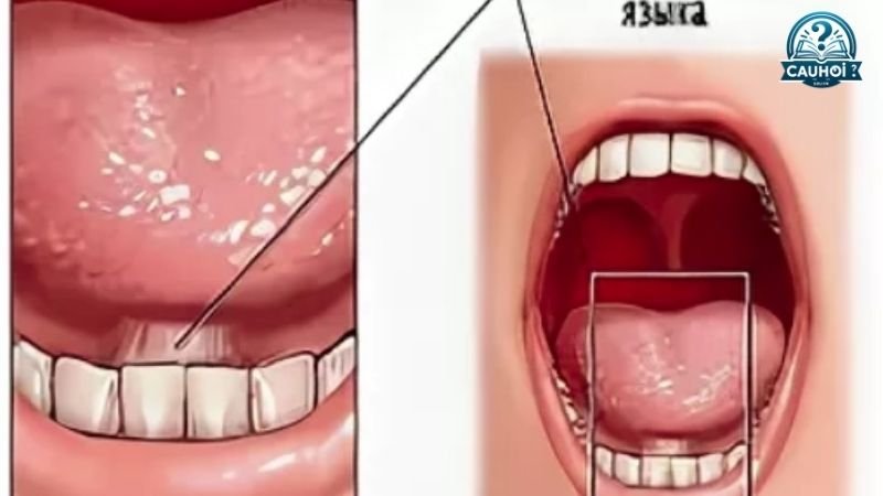 Vị trí và cấu trúc của thắng lưỡi 