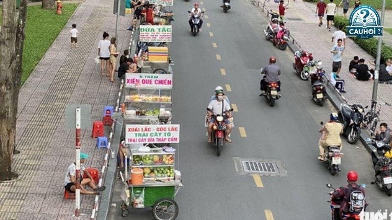 Thực trạng và nguyên nhân lấn chiếm lòng lề đường