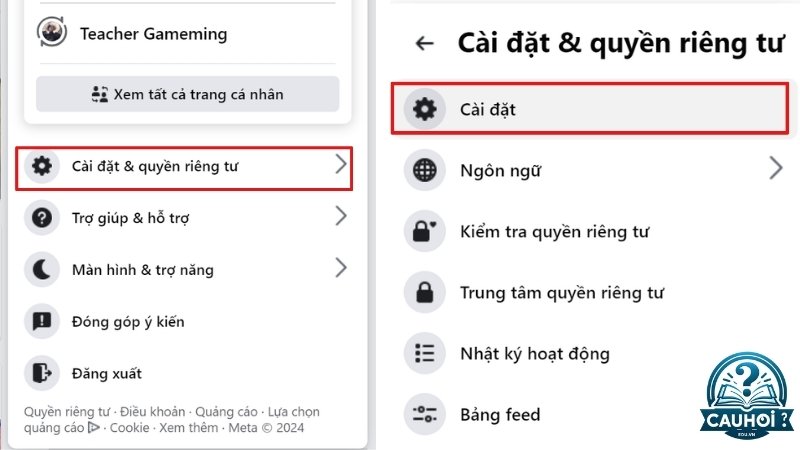 Cách xóa tài khoản vĩnh viễn
Bước 1