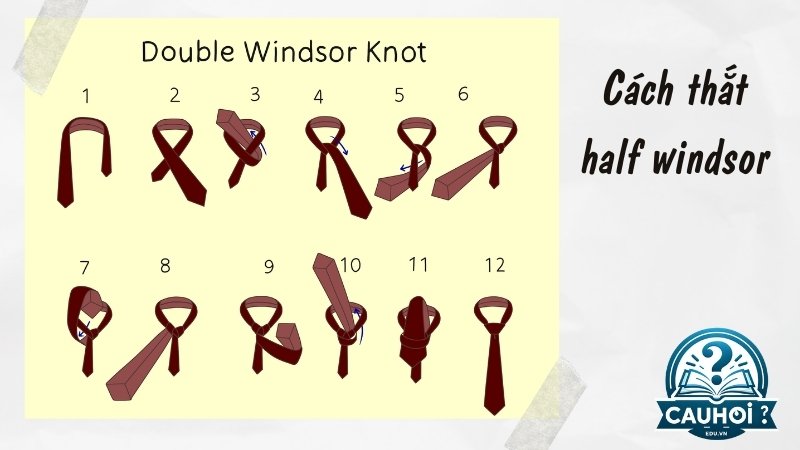 Nút thắt Half Windsor